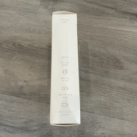 heyday 6ft charging cable lightning to usb high charging speed - Picture 2 of 3